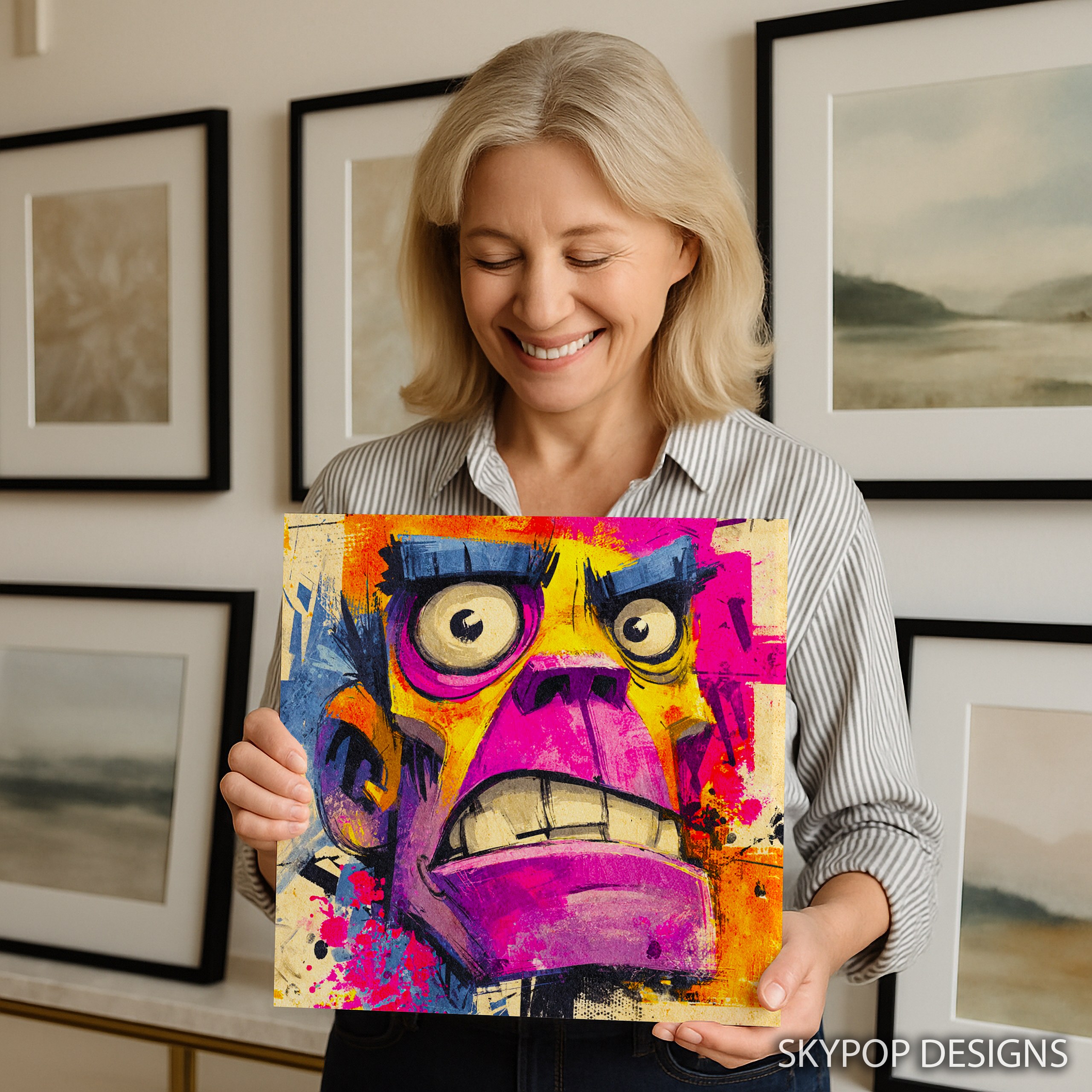 3.jpg Neon Graffiti Face Art