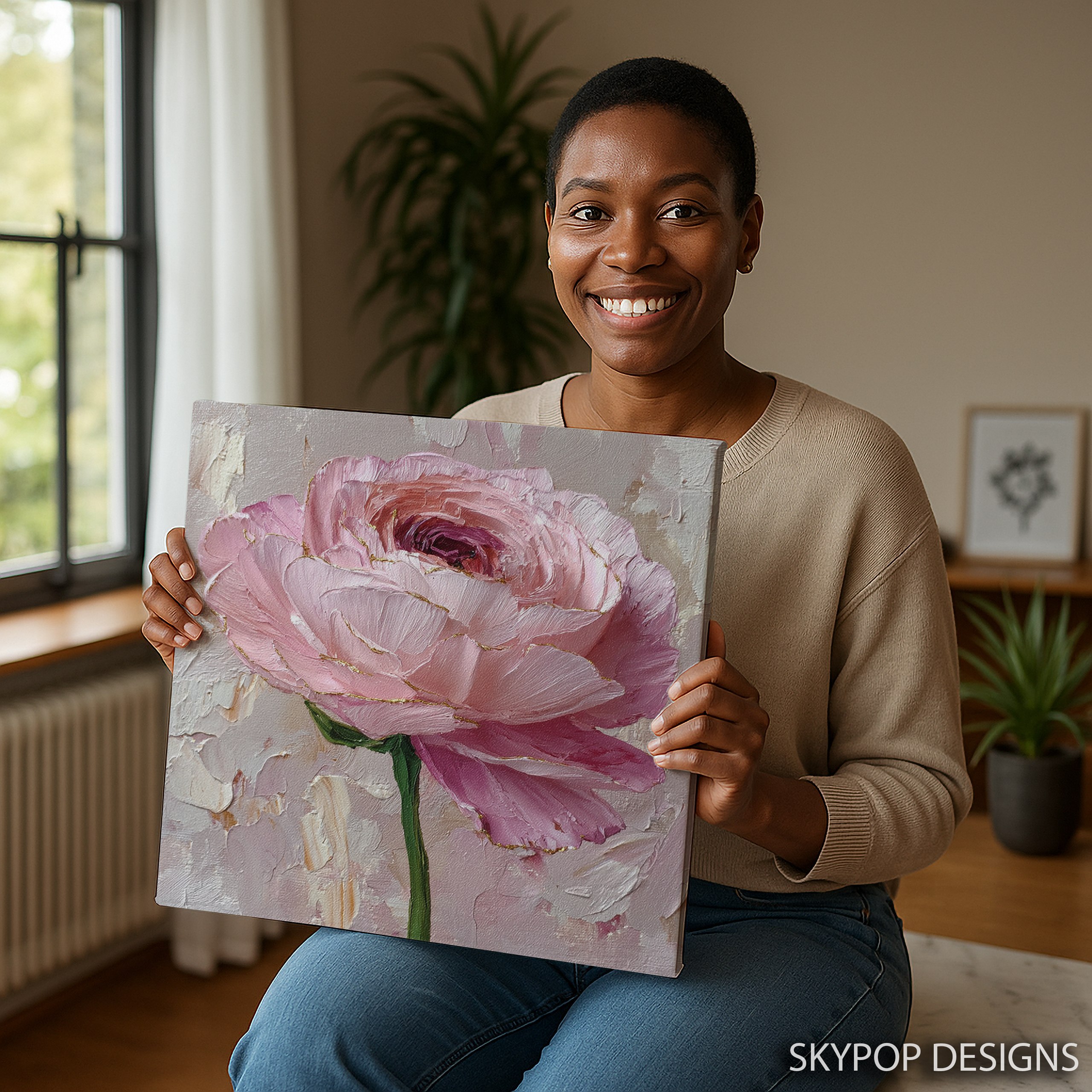 3.jpg Pink Rose Art