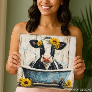 Highland Cow Art