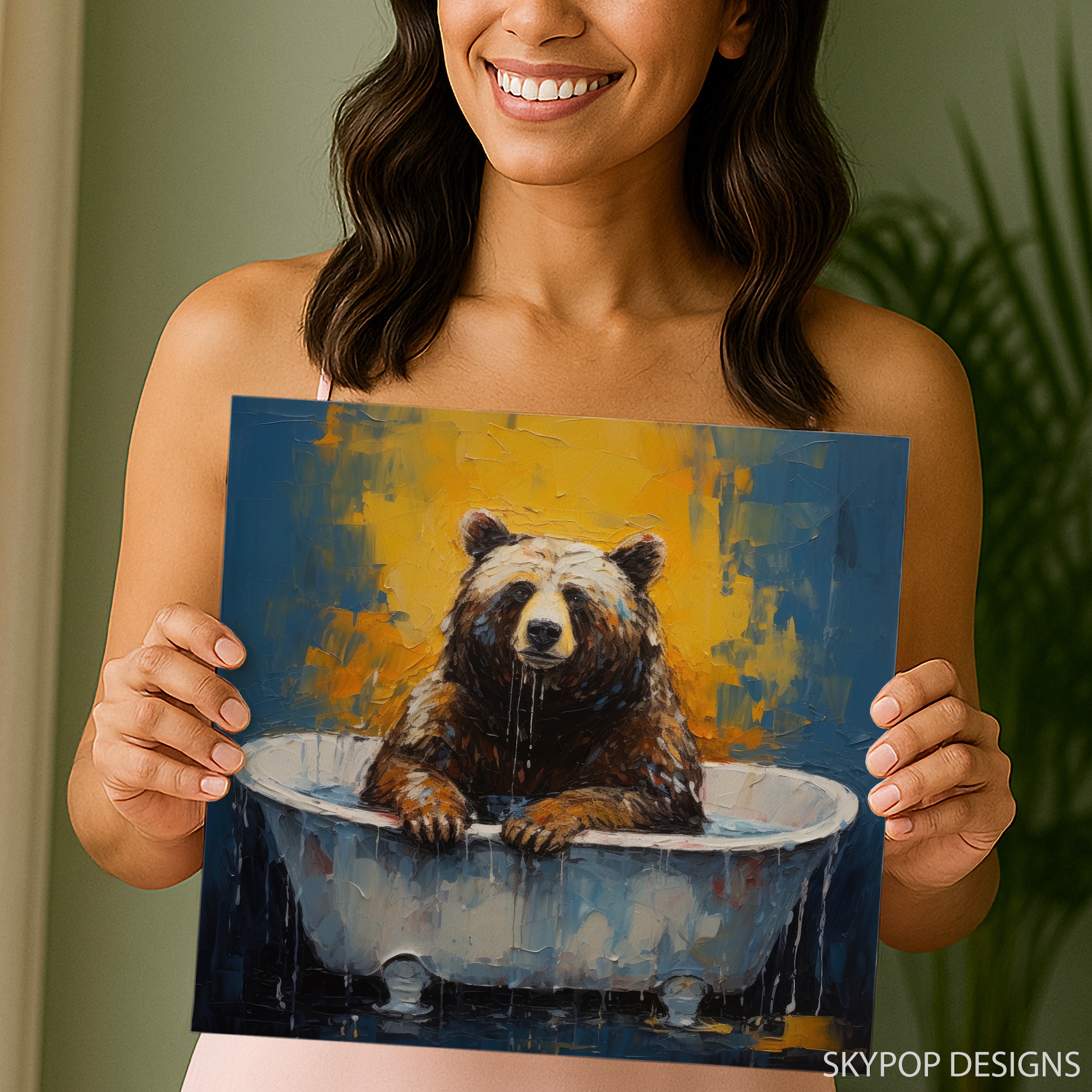 3.jpg Bear Bathtub Art
