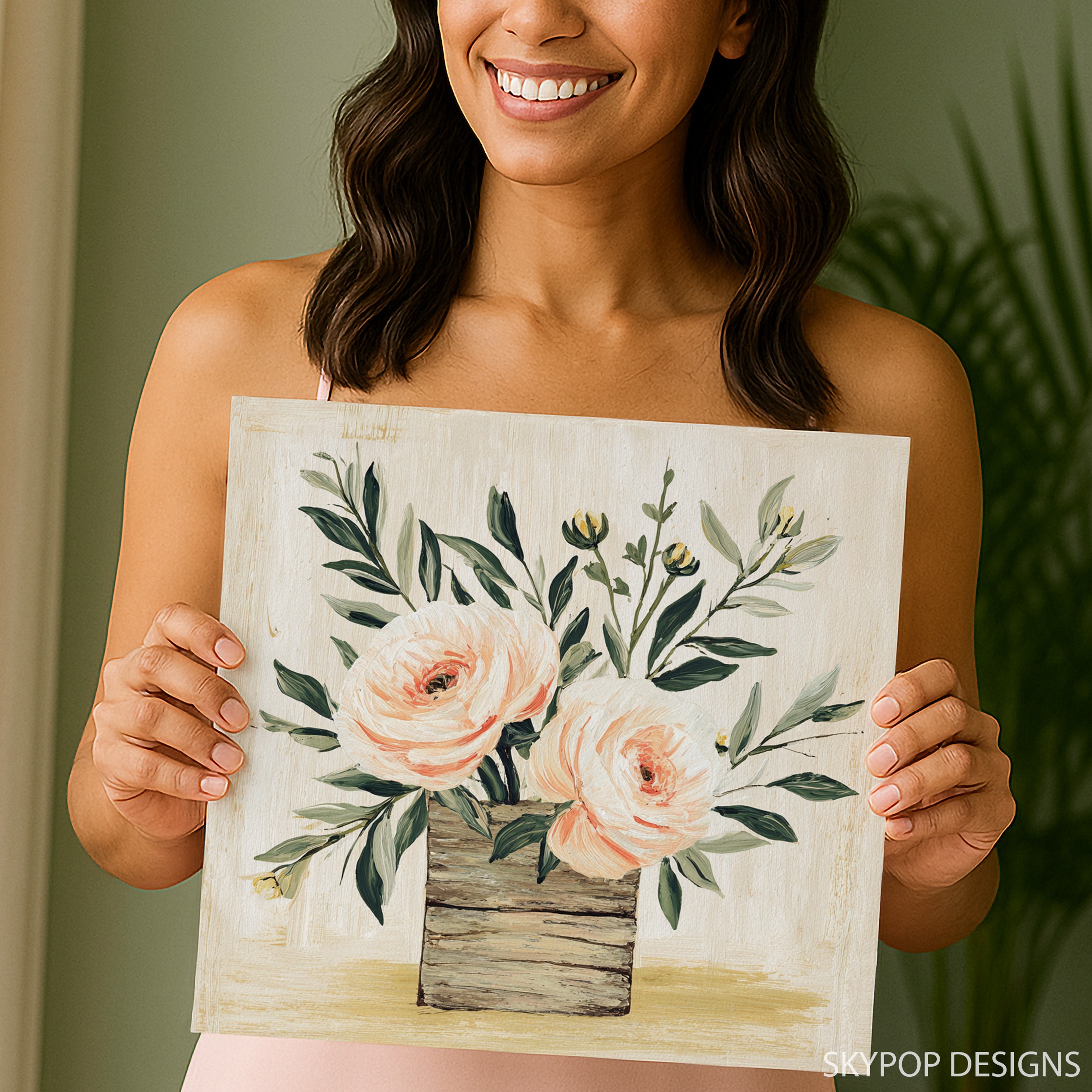 3.jpg Peony Bouquet Art