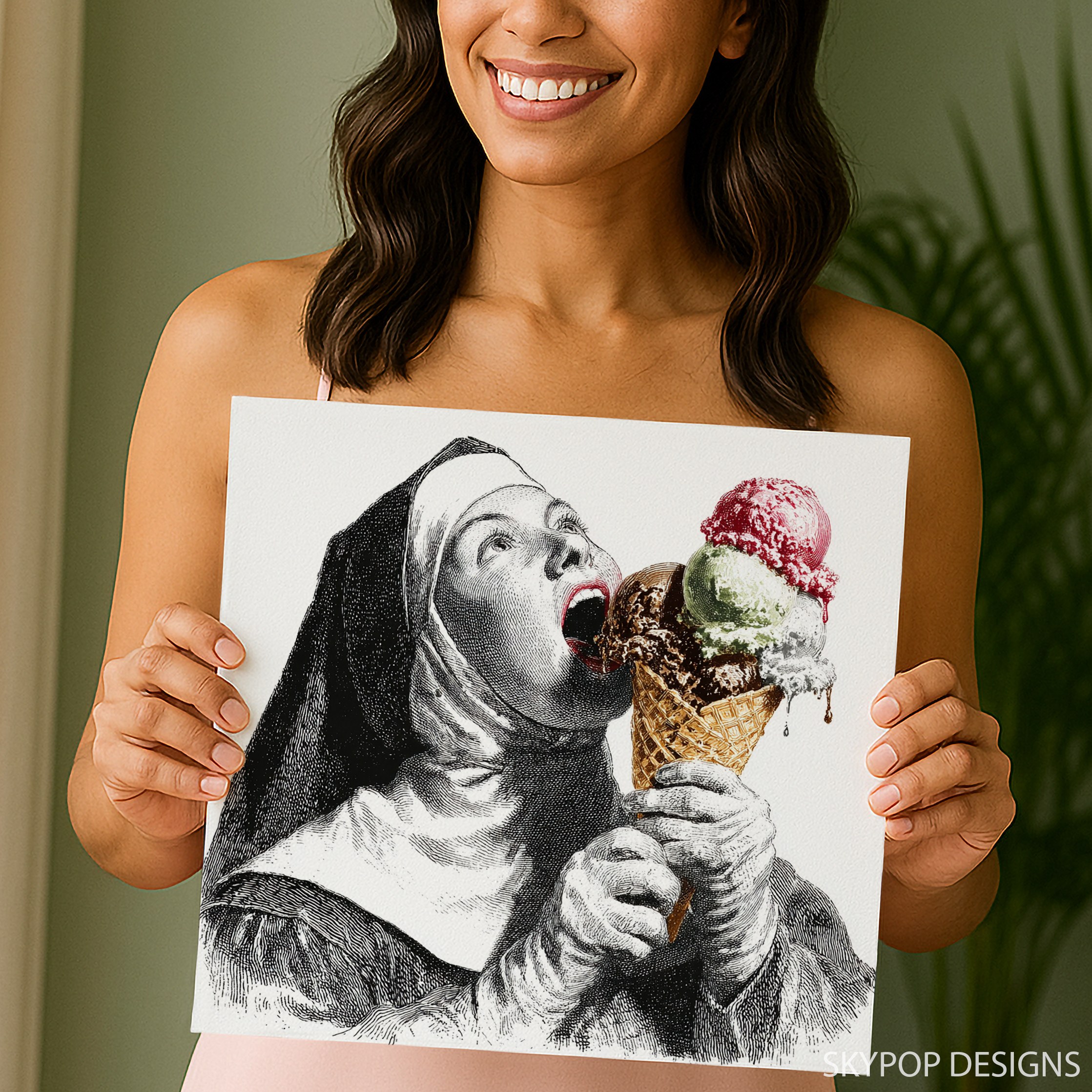 3.jpg Nun Ice Cream Art