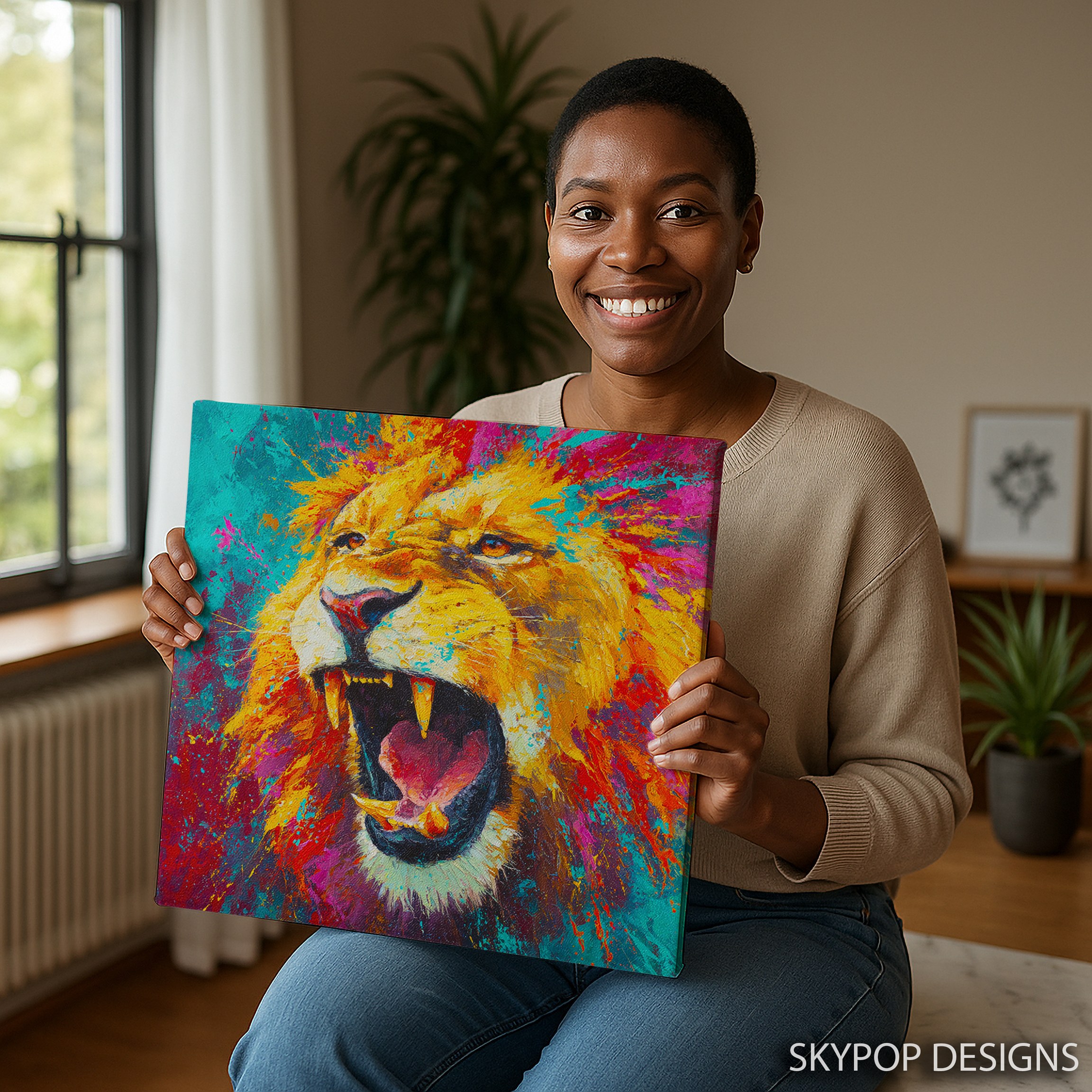 3.jpg Roaring Lion Art