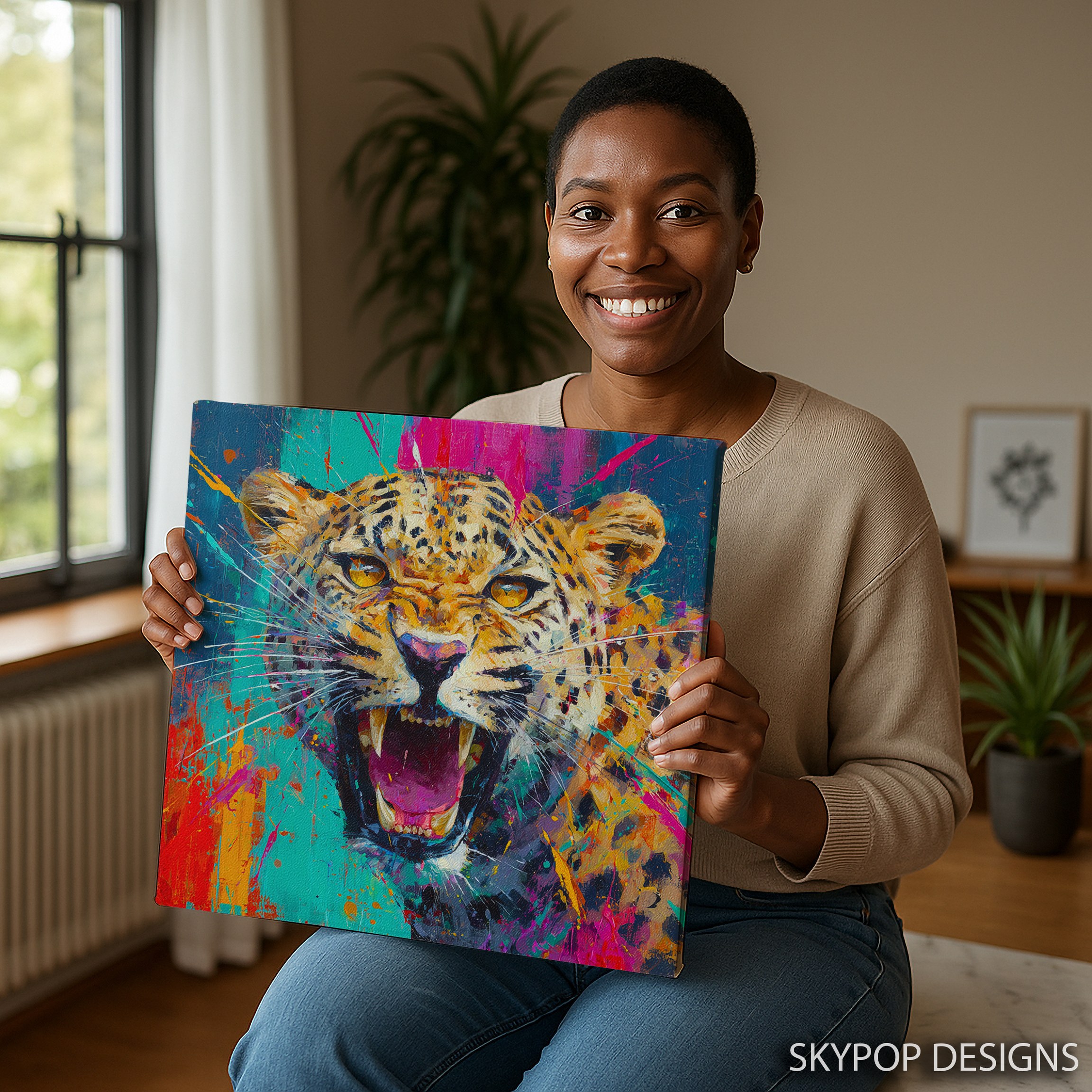 3.jpg Leopard Roar Art