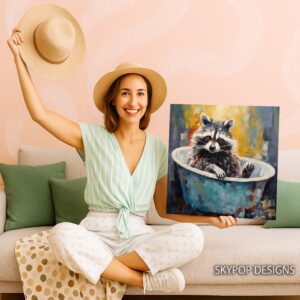Raccoon Art