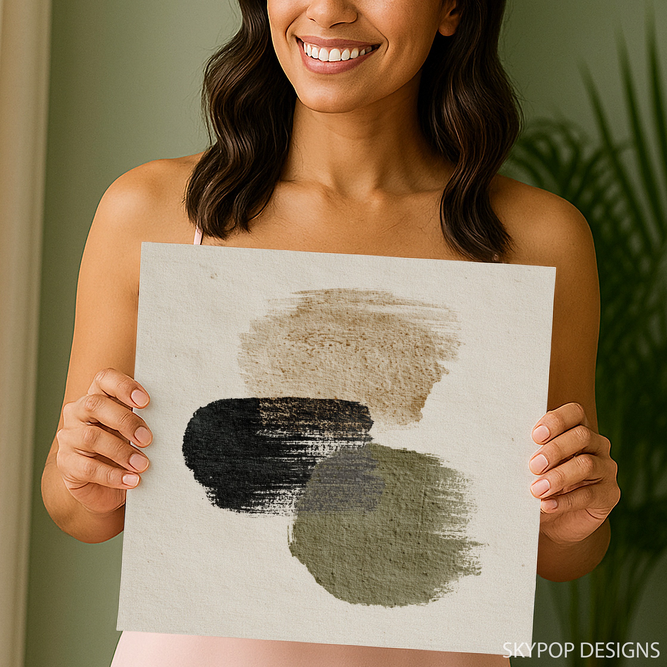3.jpg Earthy Brushstrokes Art