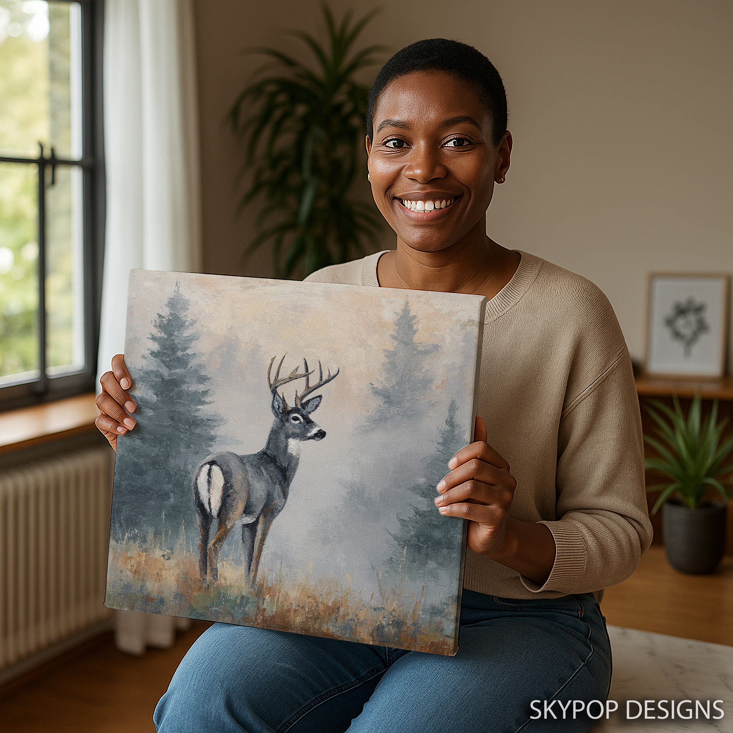 3.jpg Deer Art