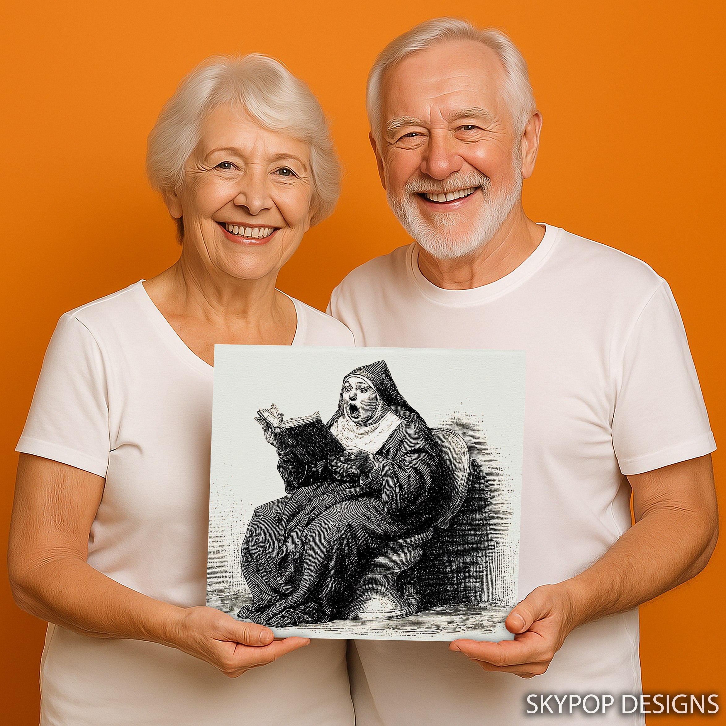 3.jpg Shocked Nun Reading Art