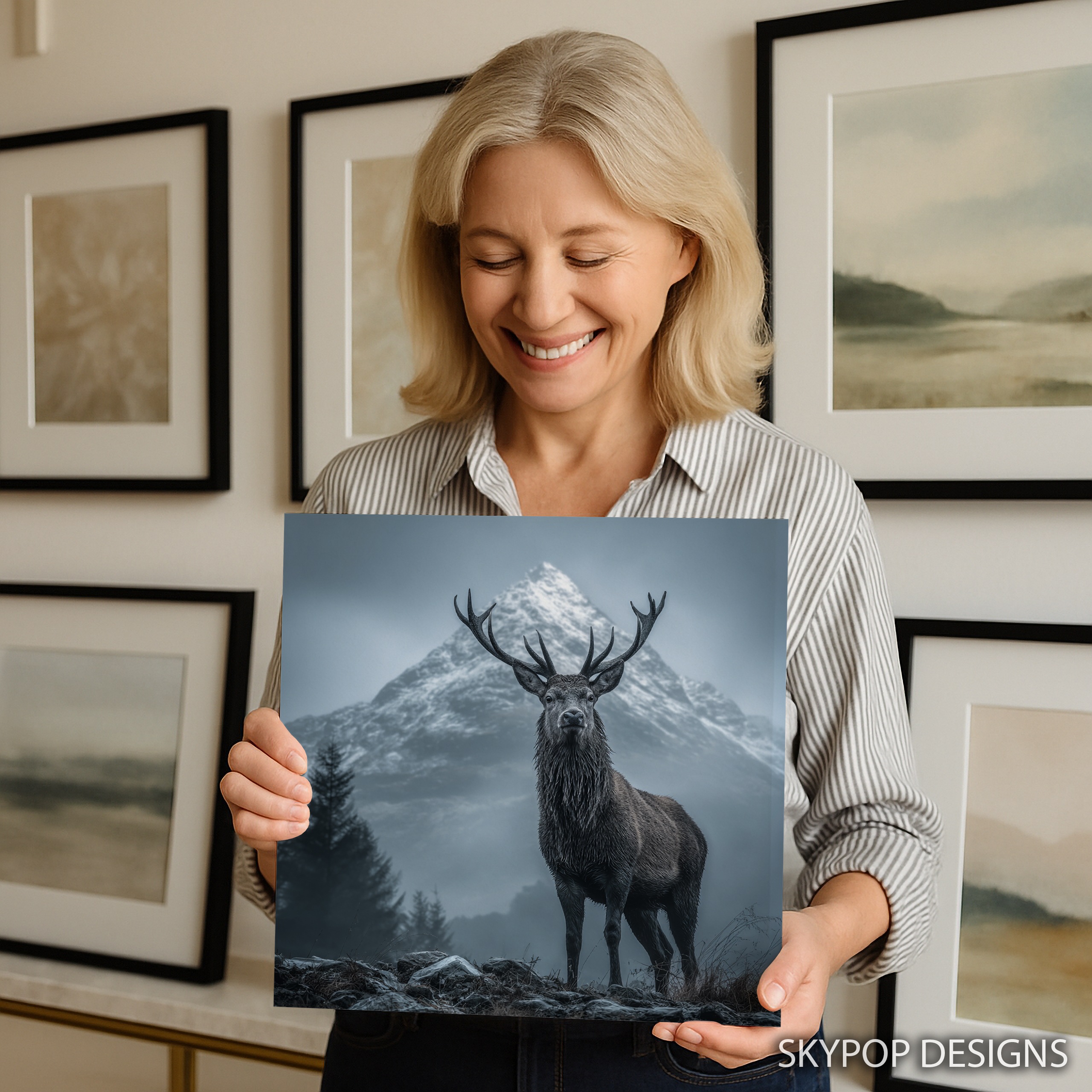 3.jpg Deer Art