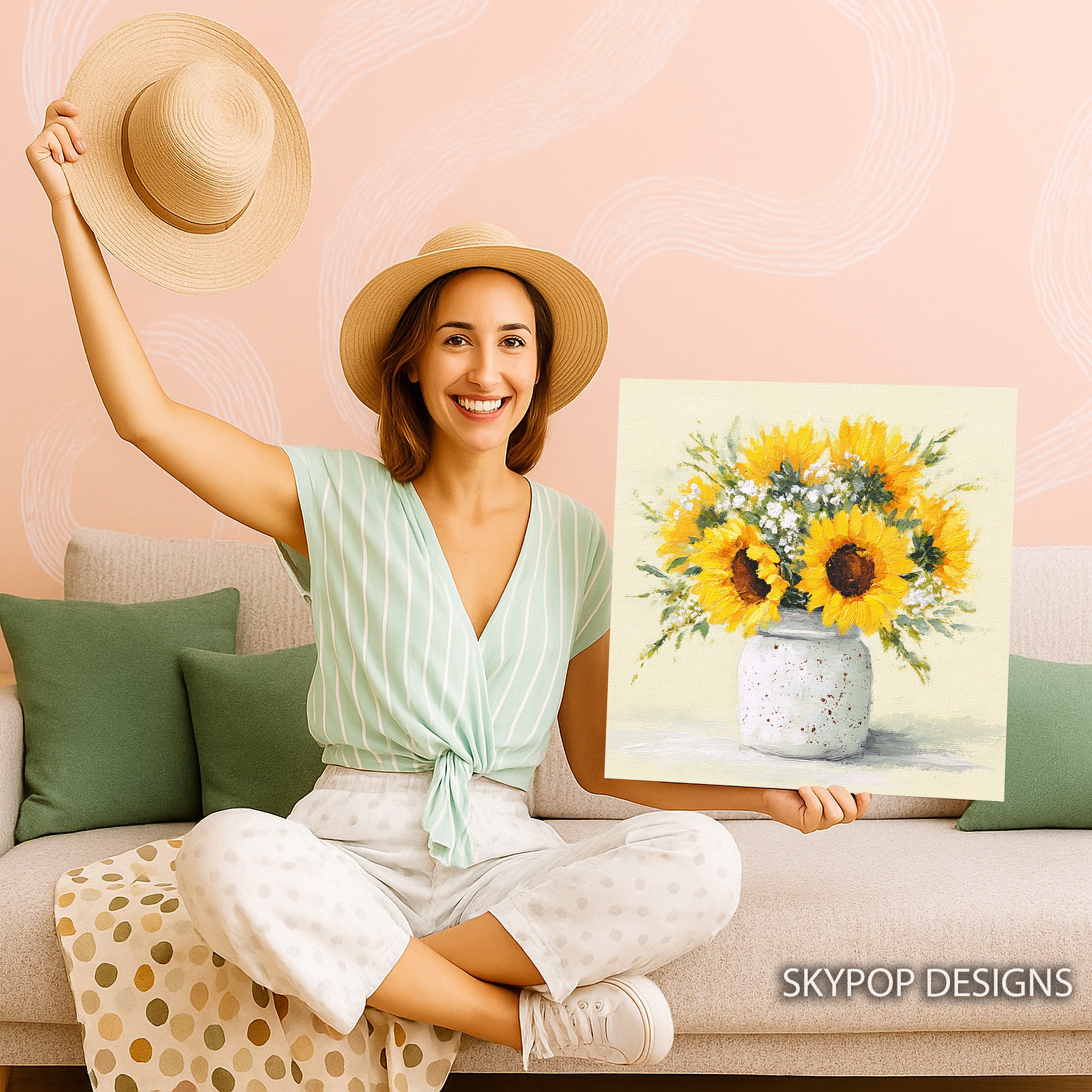 3.jpg Sunflower Bouquet Art