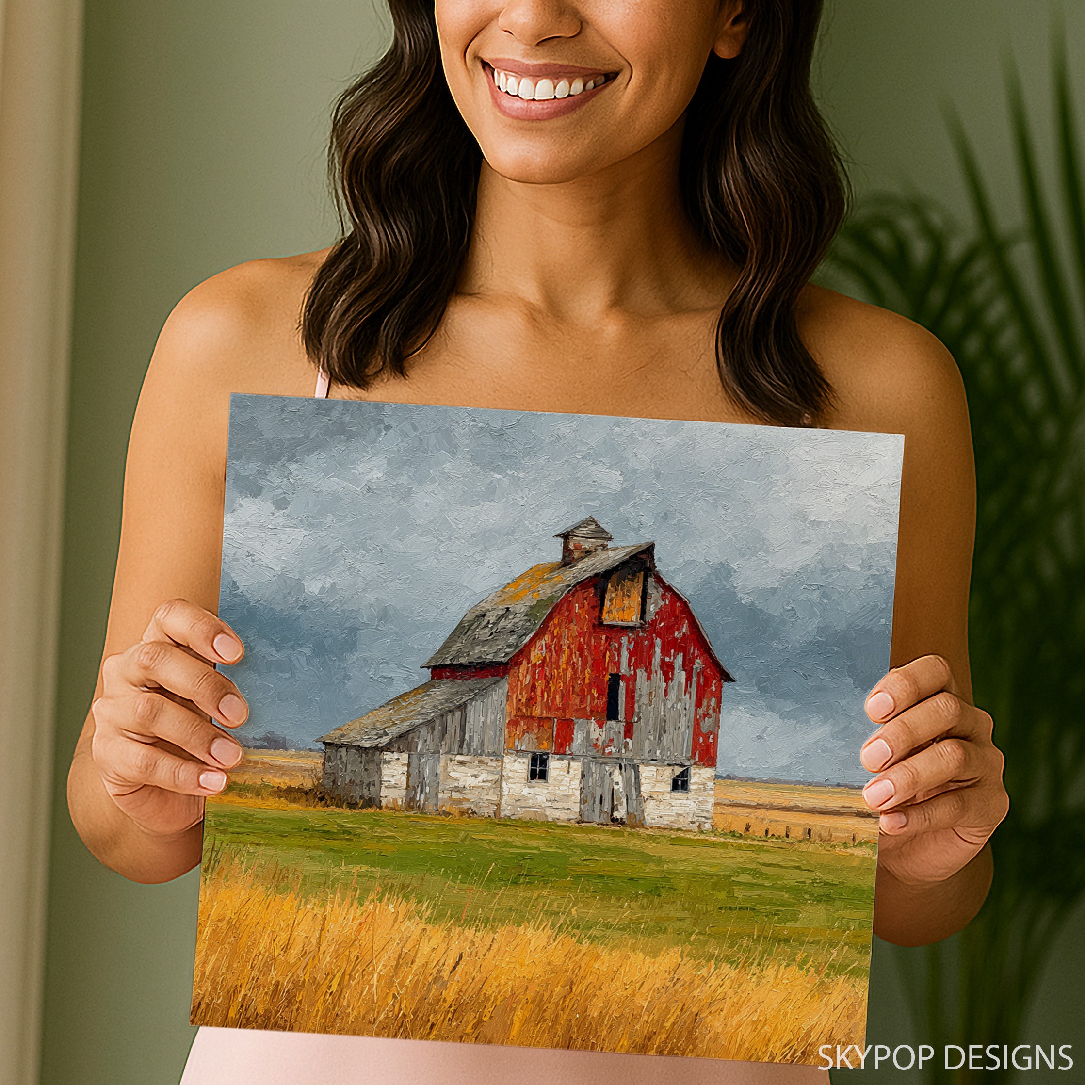 3.jpg Rustic Red Barn Art