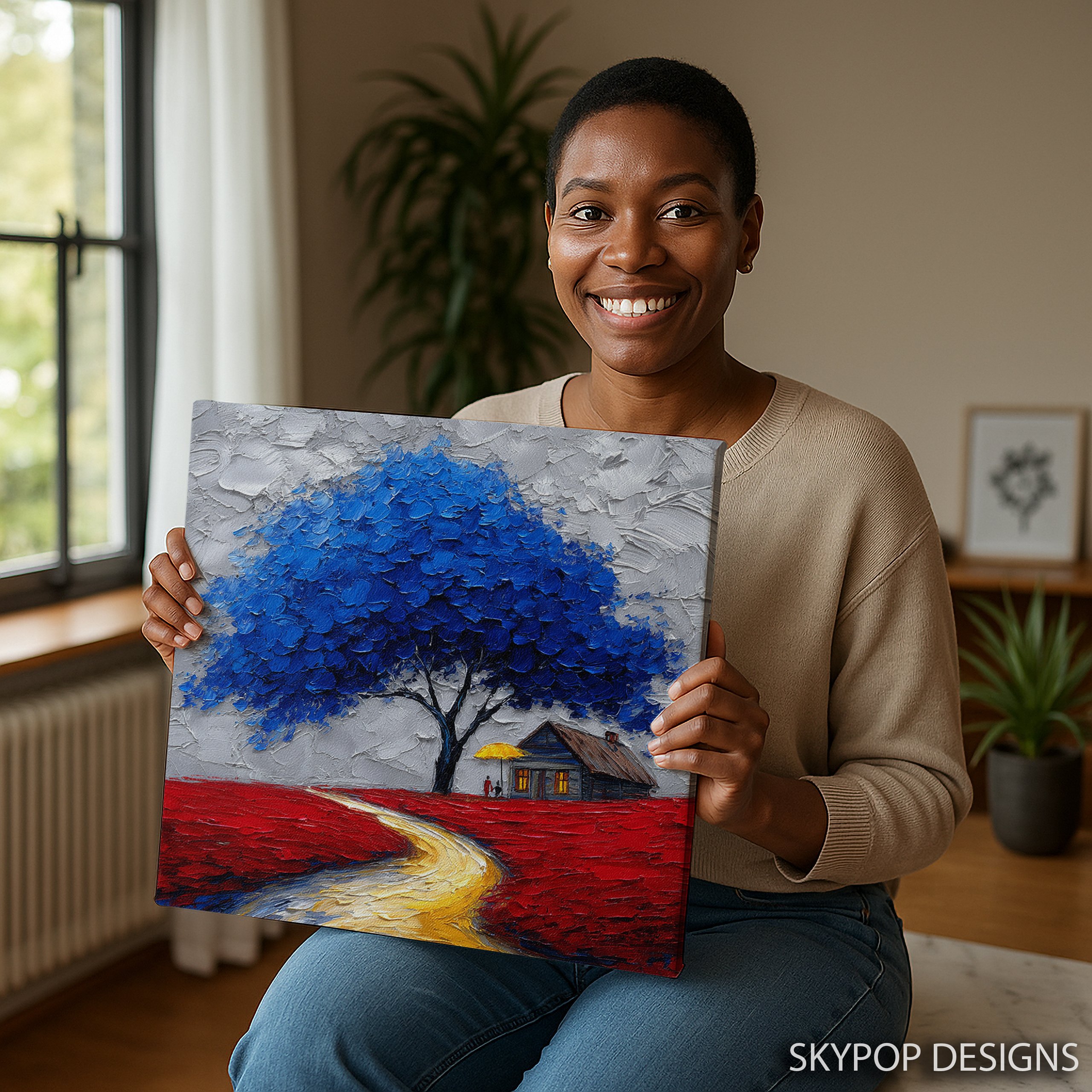 3.jpg Blue Tree Art