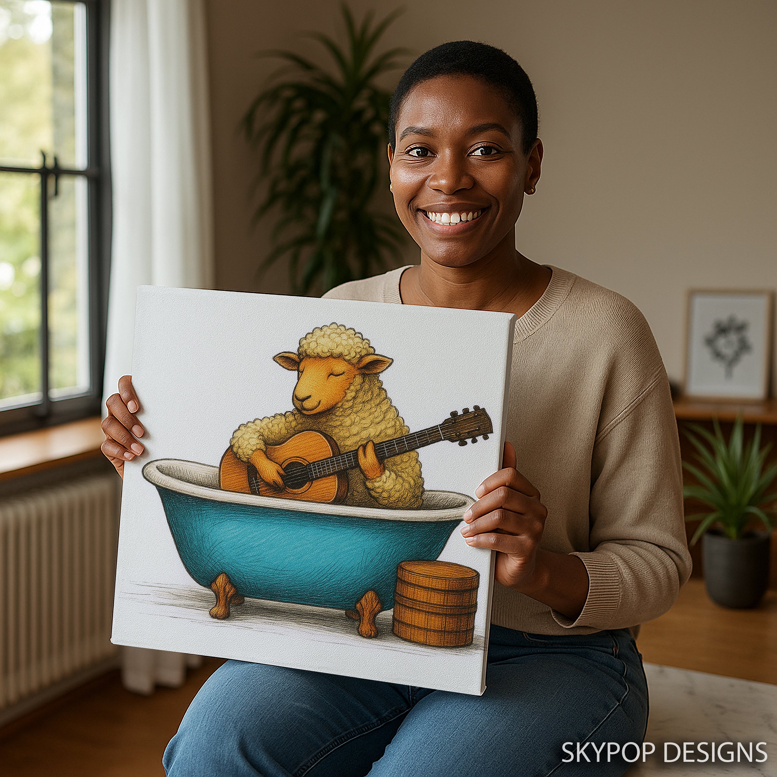 3.jpg Sheep Art