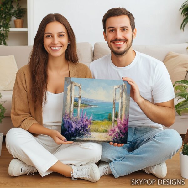 Open Window Ocean View Art