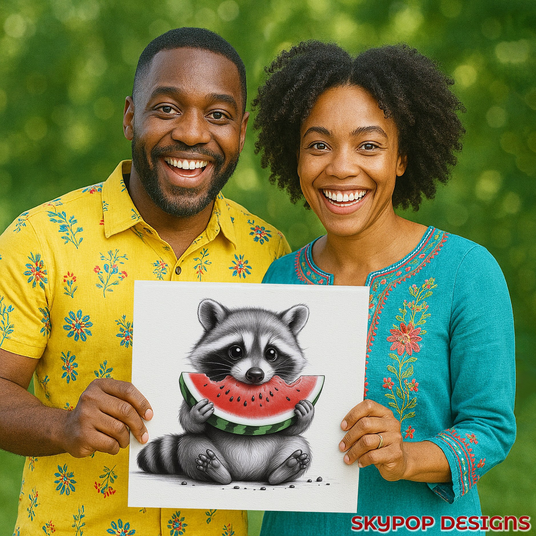 3.jpg Raccoon Art