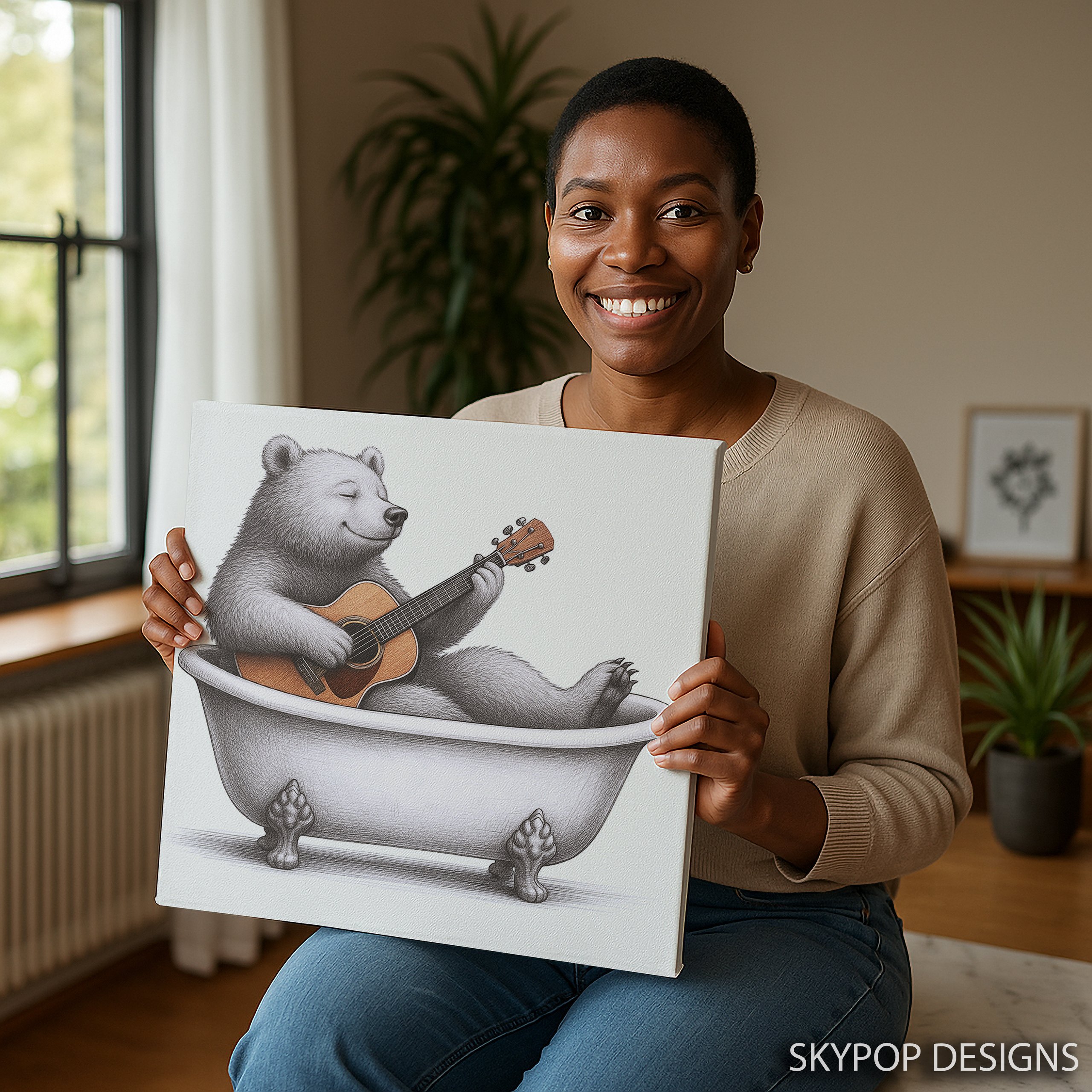3.jpg Bear Guitar Art