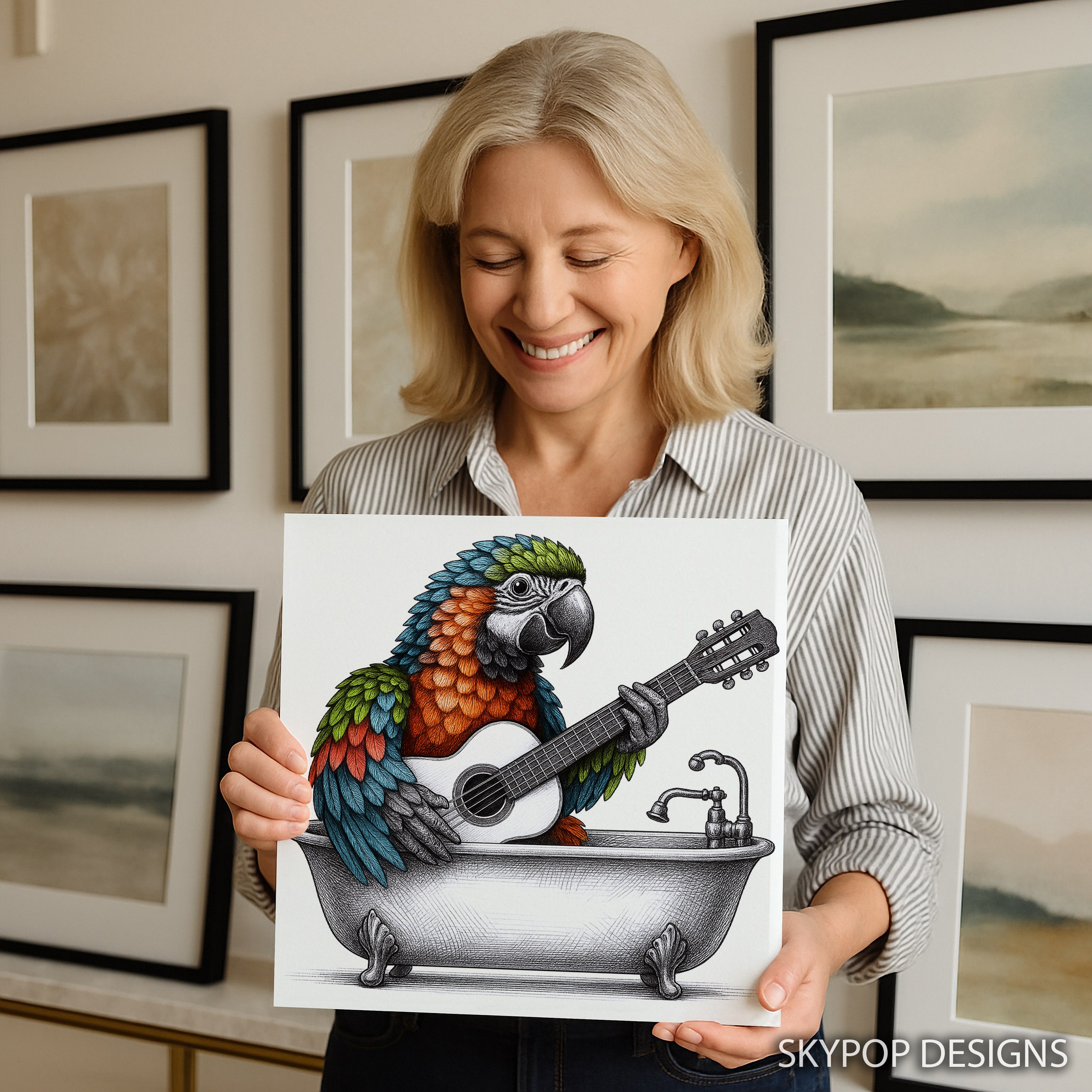 3.jpg Parrot Art