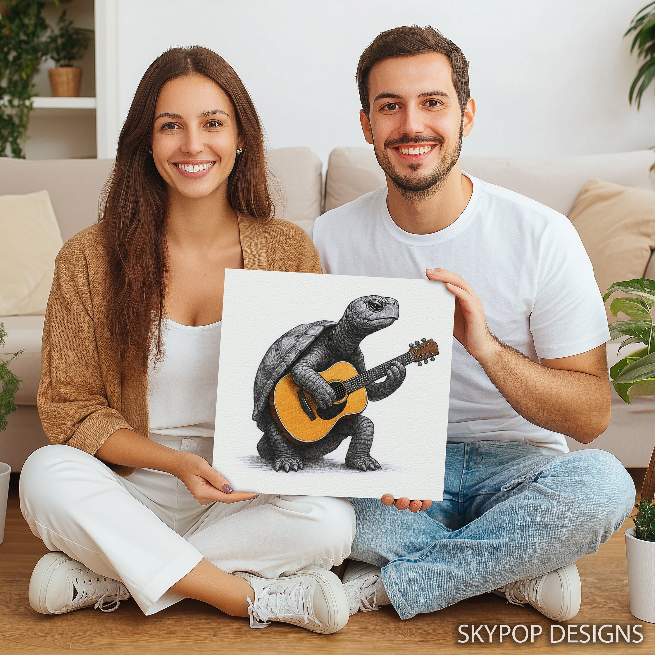 3.jpg Turtle Guitar Art