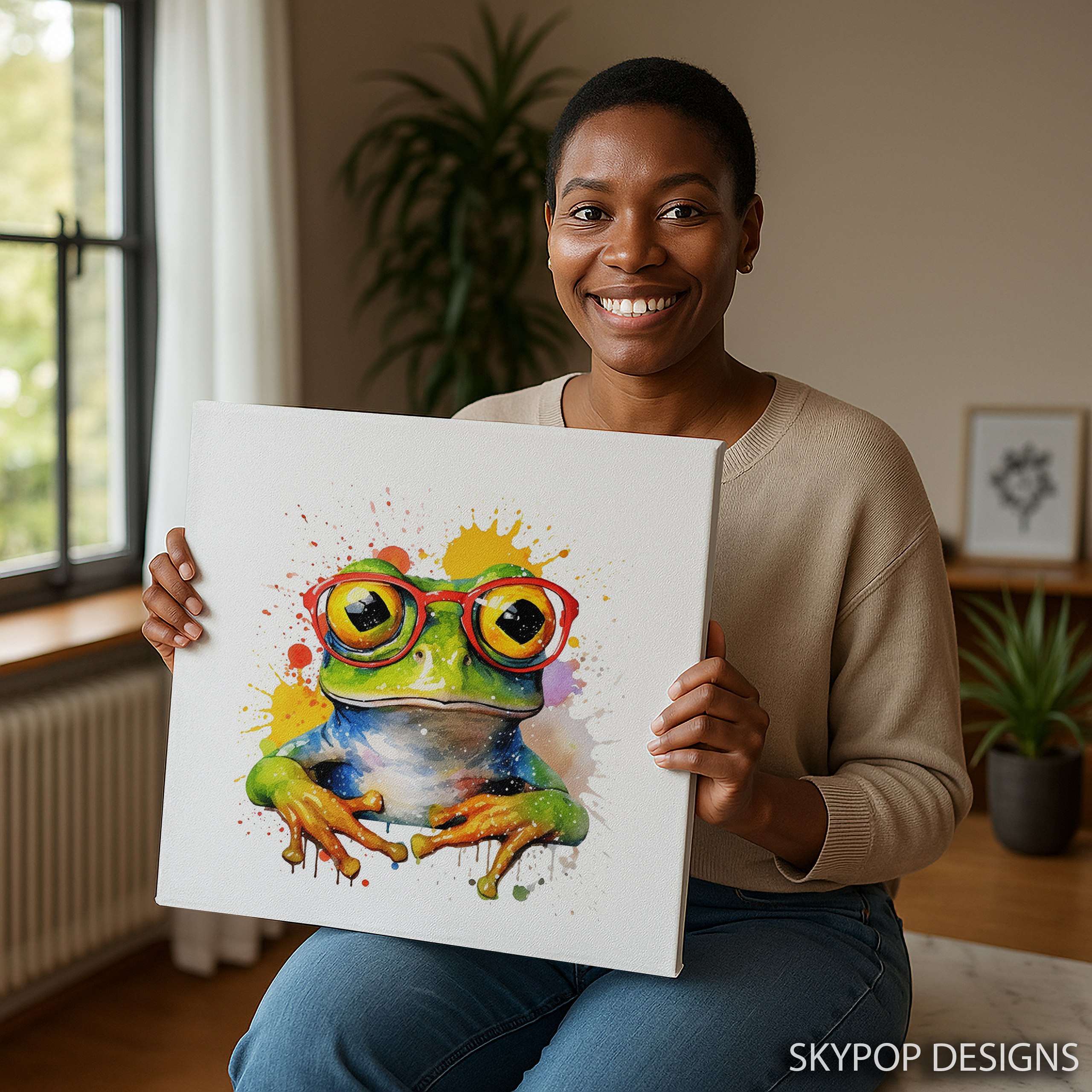 3.jpg Funky Frog Art