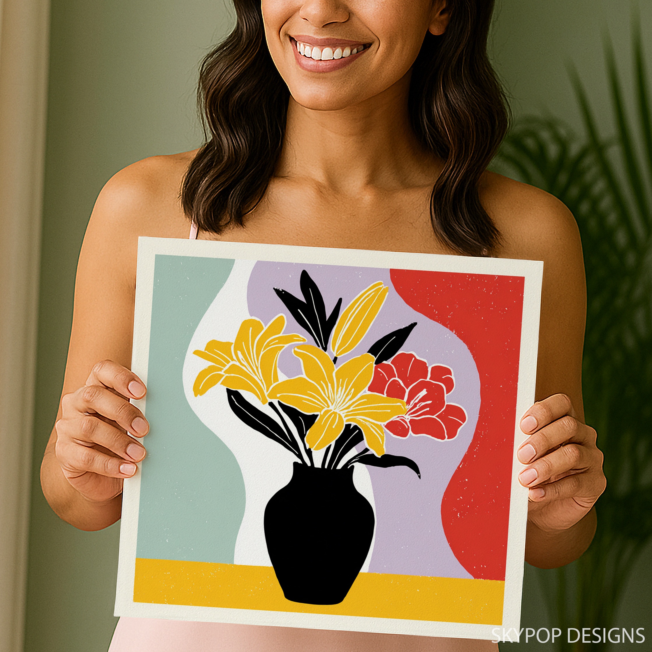 3.jpg Vibrant Lily Bouquet Art