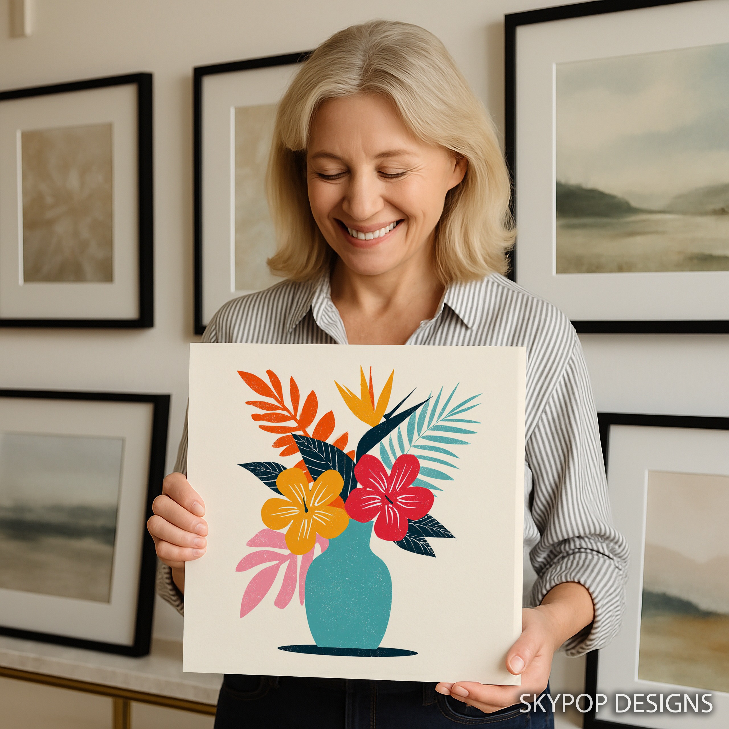 3.jpg Tropical Bouquet Art
