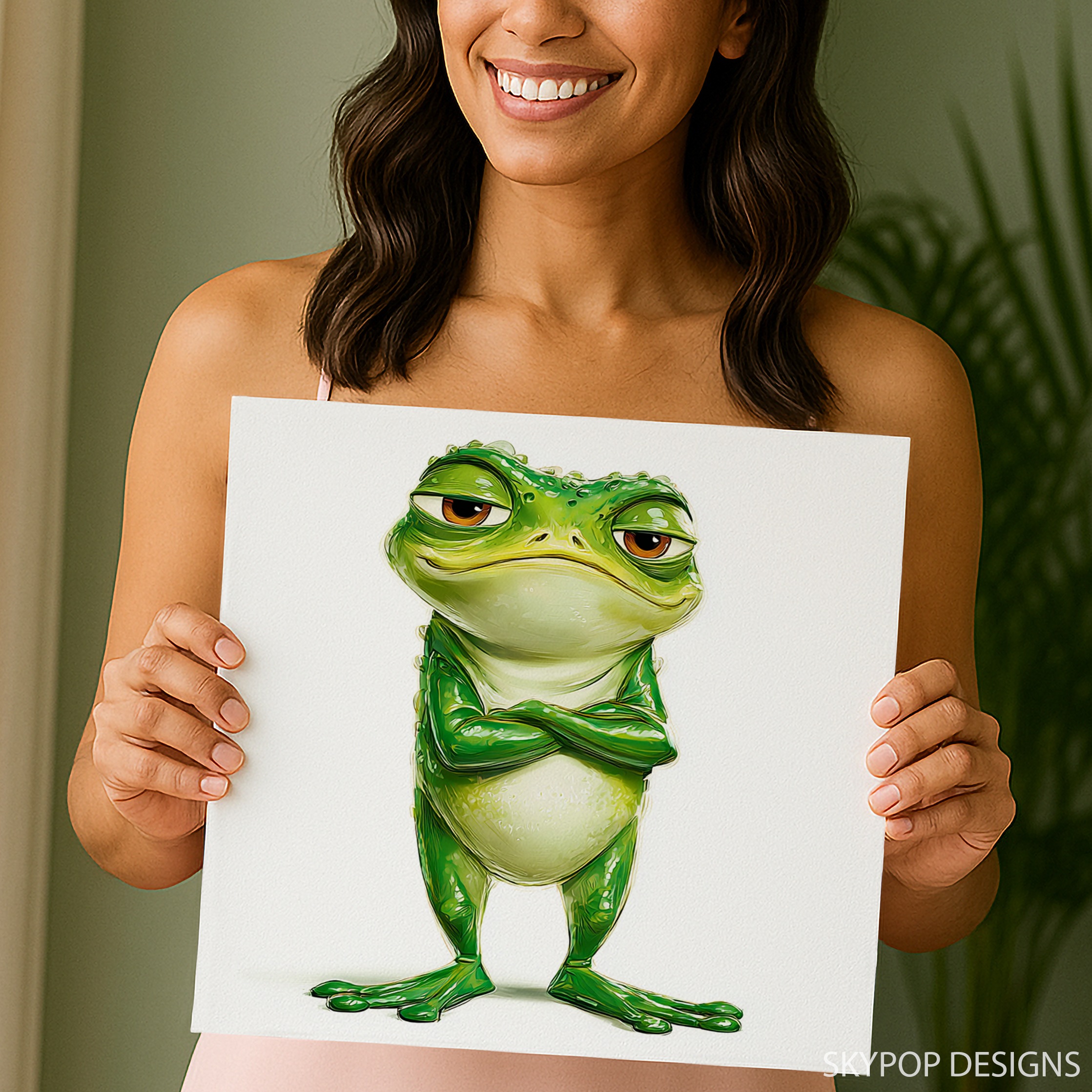 3.jpg Grumpy Frog Art