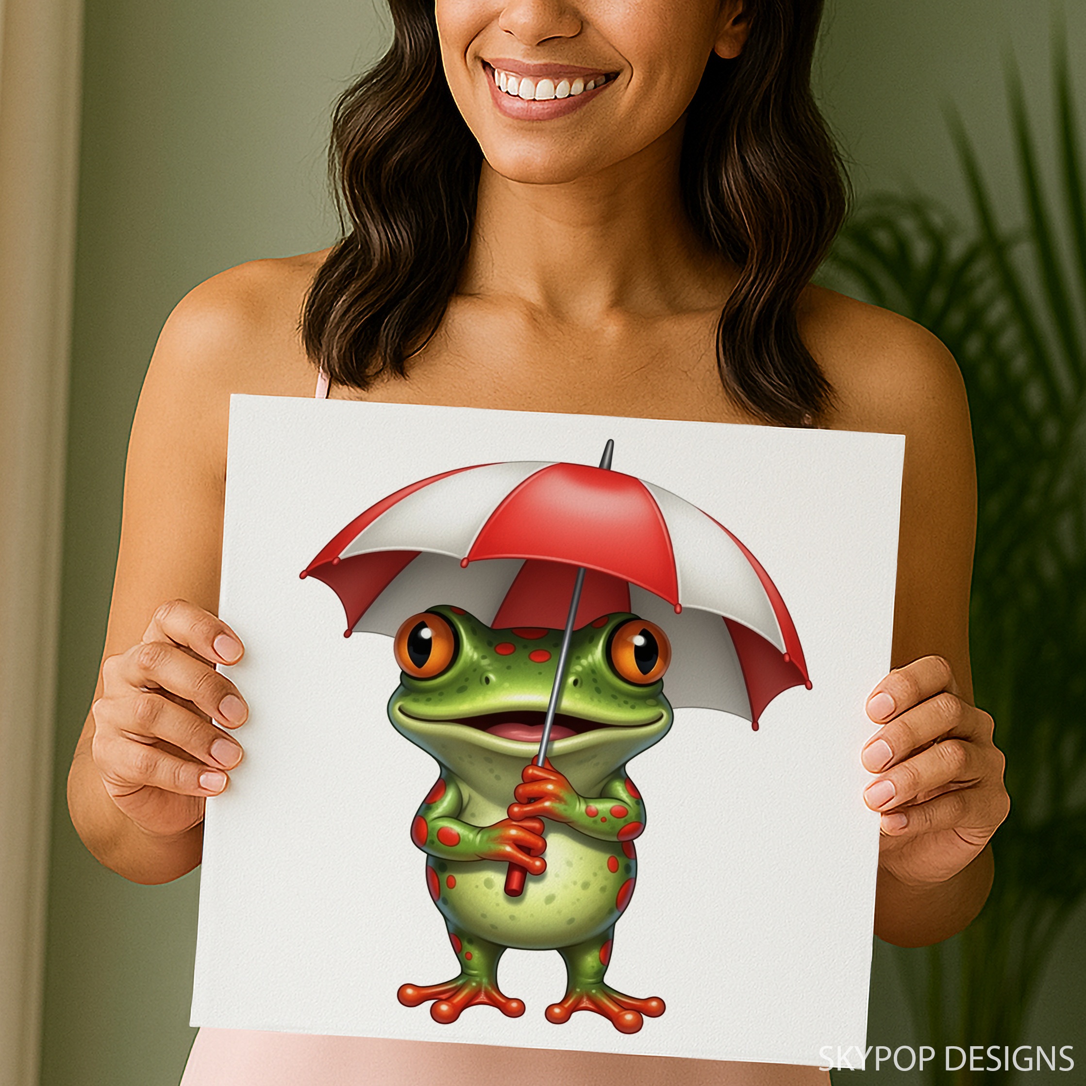 3.jpg Frog Umbrella Art