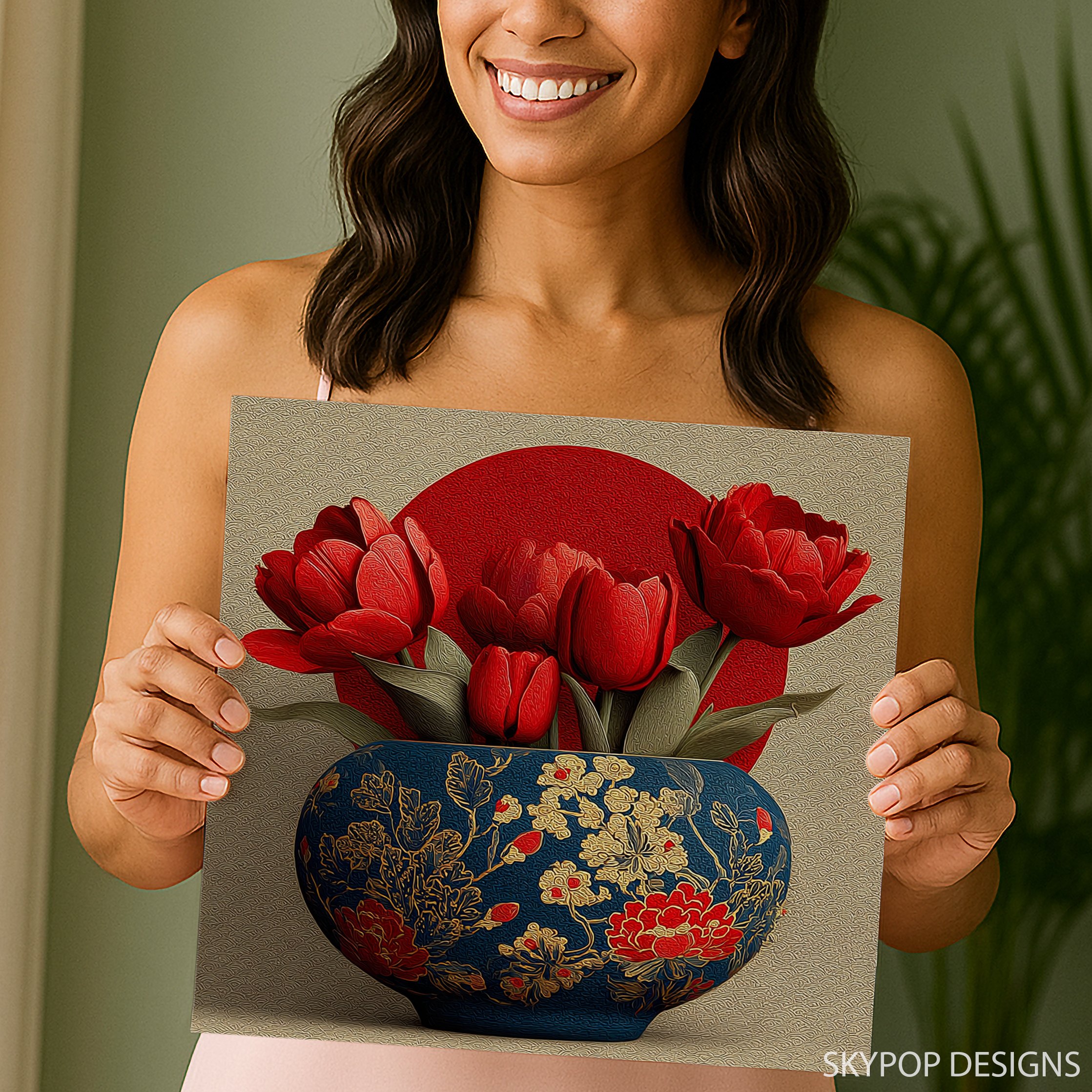 3.jpg Red Tulips Art