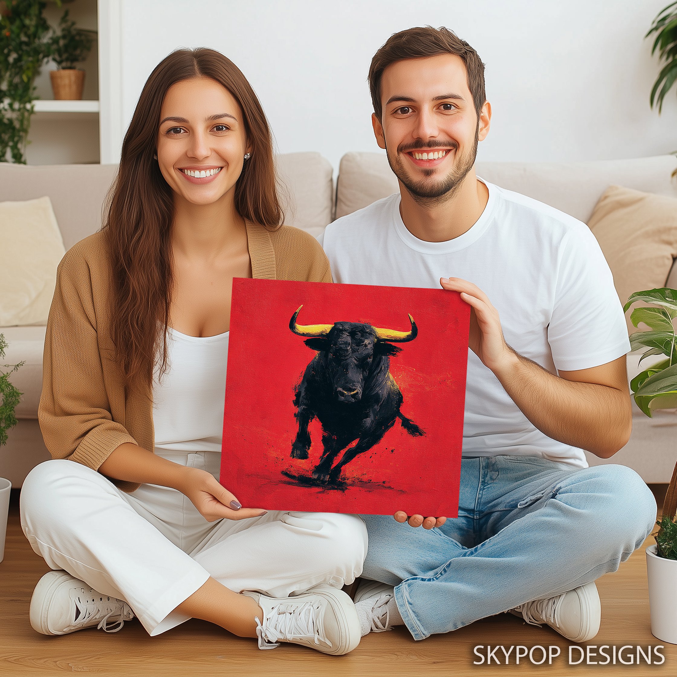 3.jpg Charging Bull Art