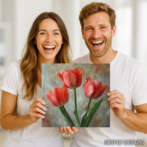 Tulip Blossoms Art