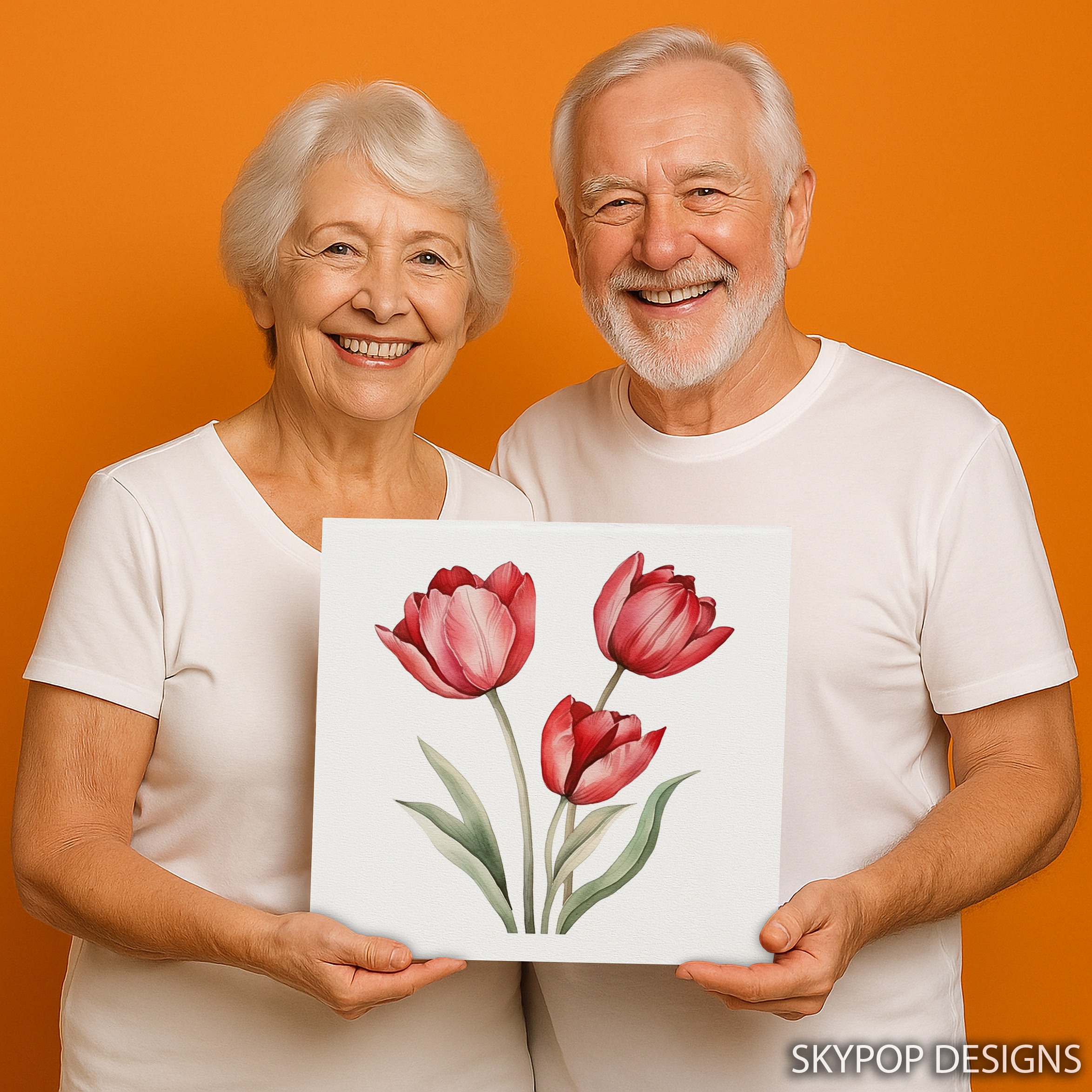 3.jpg Red Tulip Garden Art