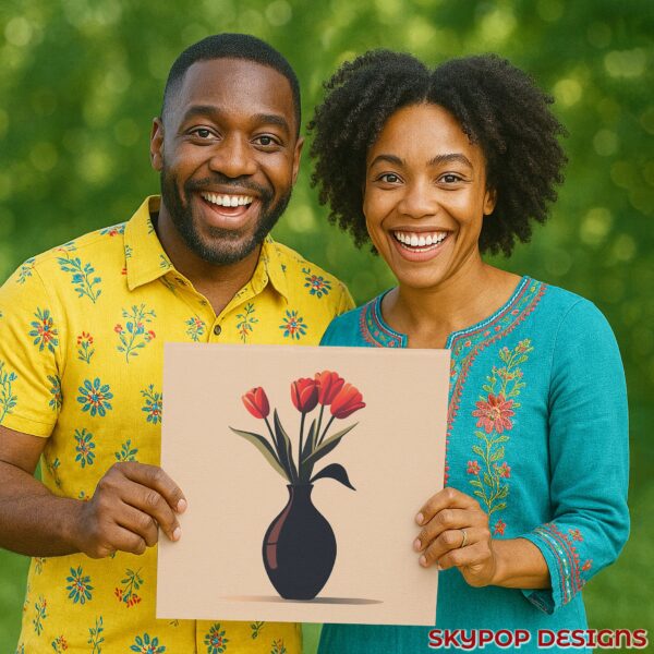 Red Tulips Art