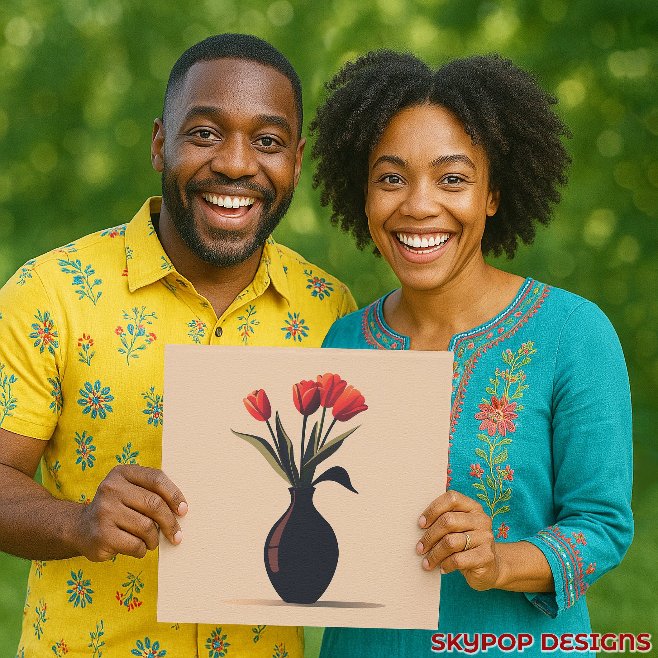 3.jpg Red Tulips Art