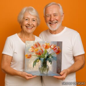 Tulip Garden Art