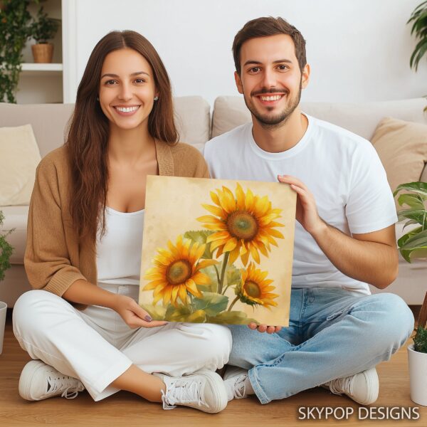 Sunflower Garden Art
