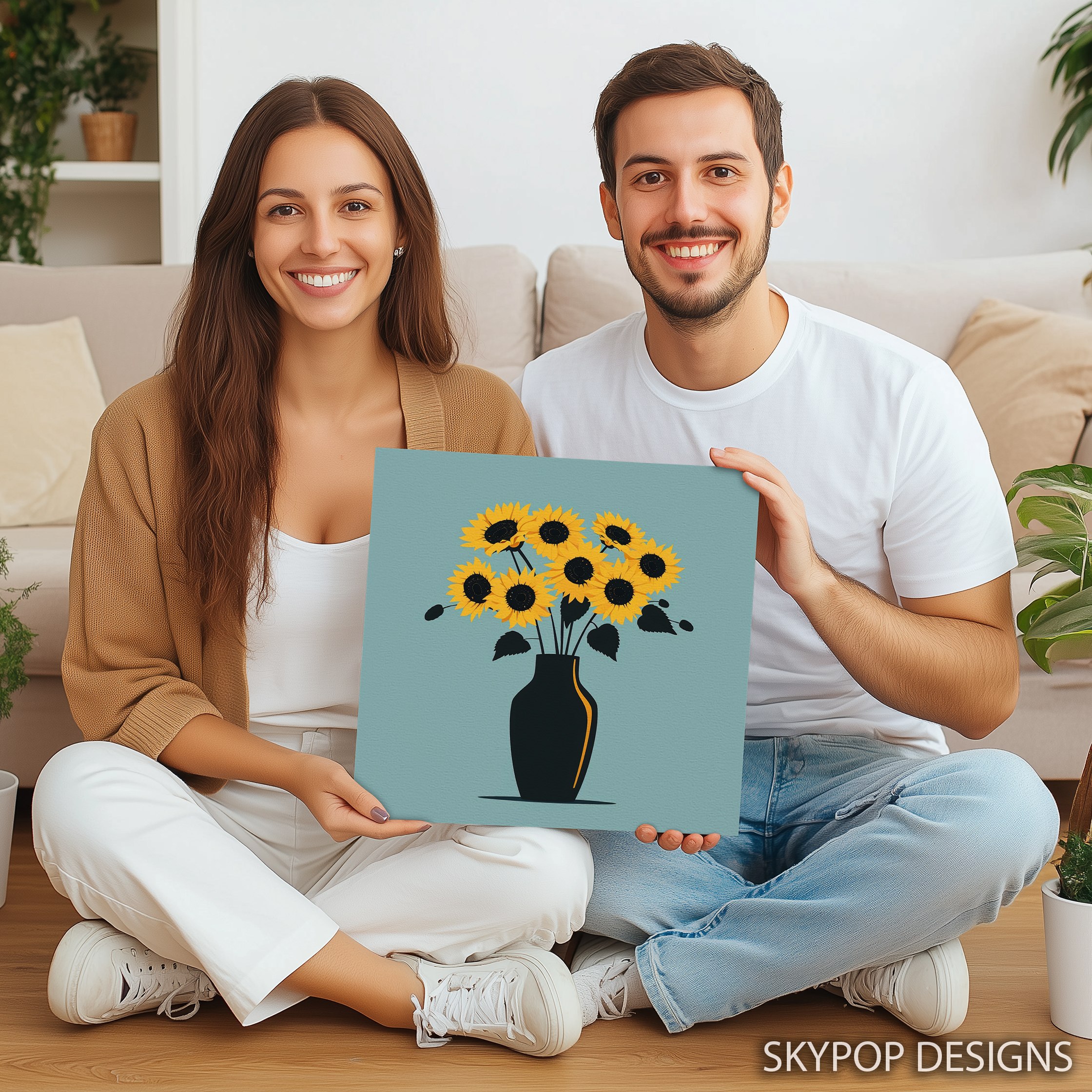 3.jpg Sunflower Bouquet Art
