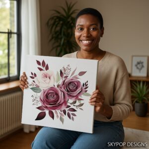 Rose Bouquet Art