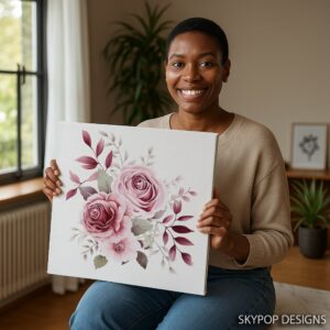 Rose Bouquet Art