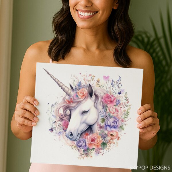 Unicorn Garden Art