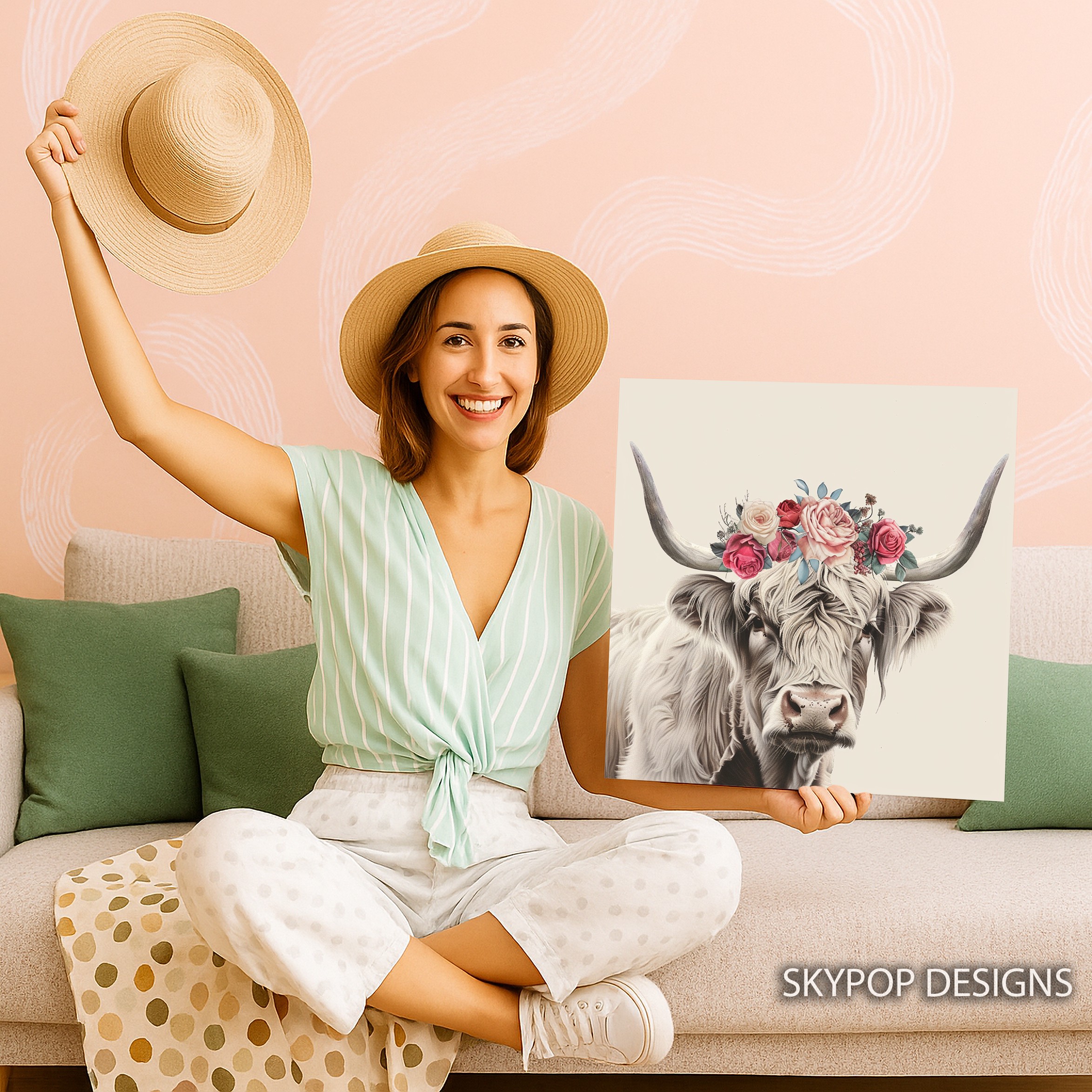 3.jpg Highland Cow Art