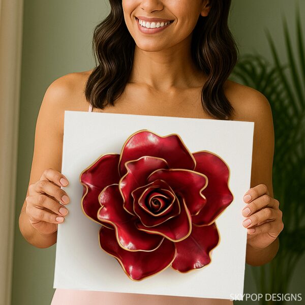 Red Rose Art
