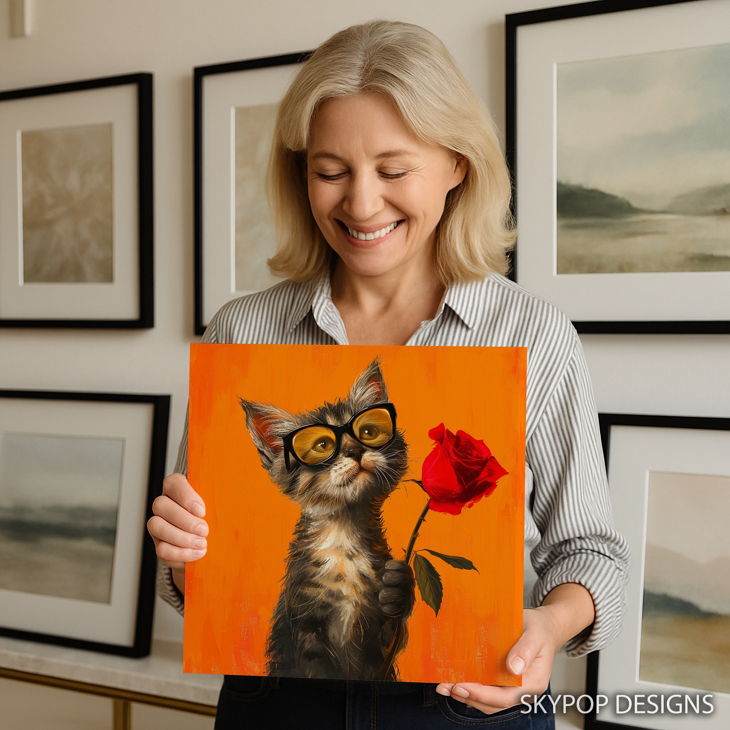 3.jpg Groovy Cat Rose Art