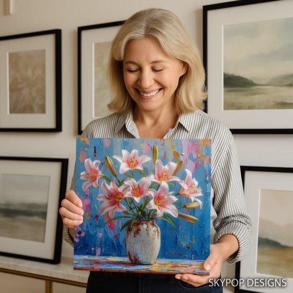 Lily Vase Art