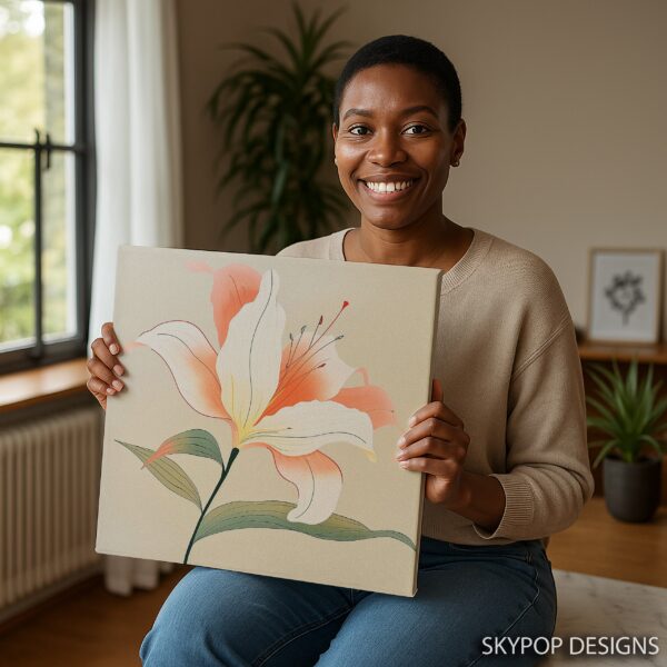 Lily Flower Art