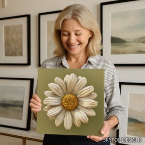 Daisy Flower Art