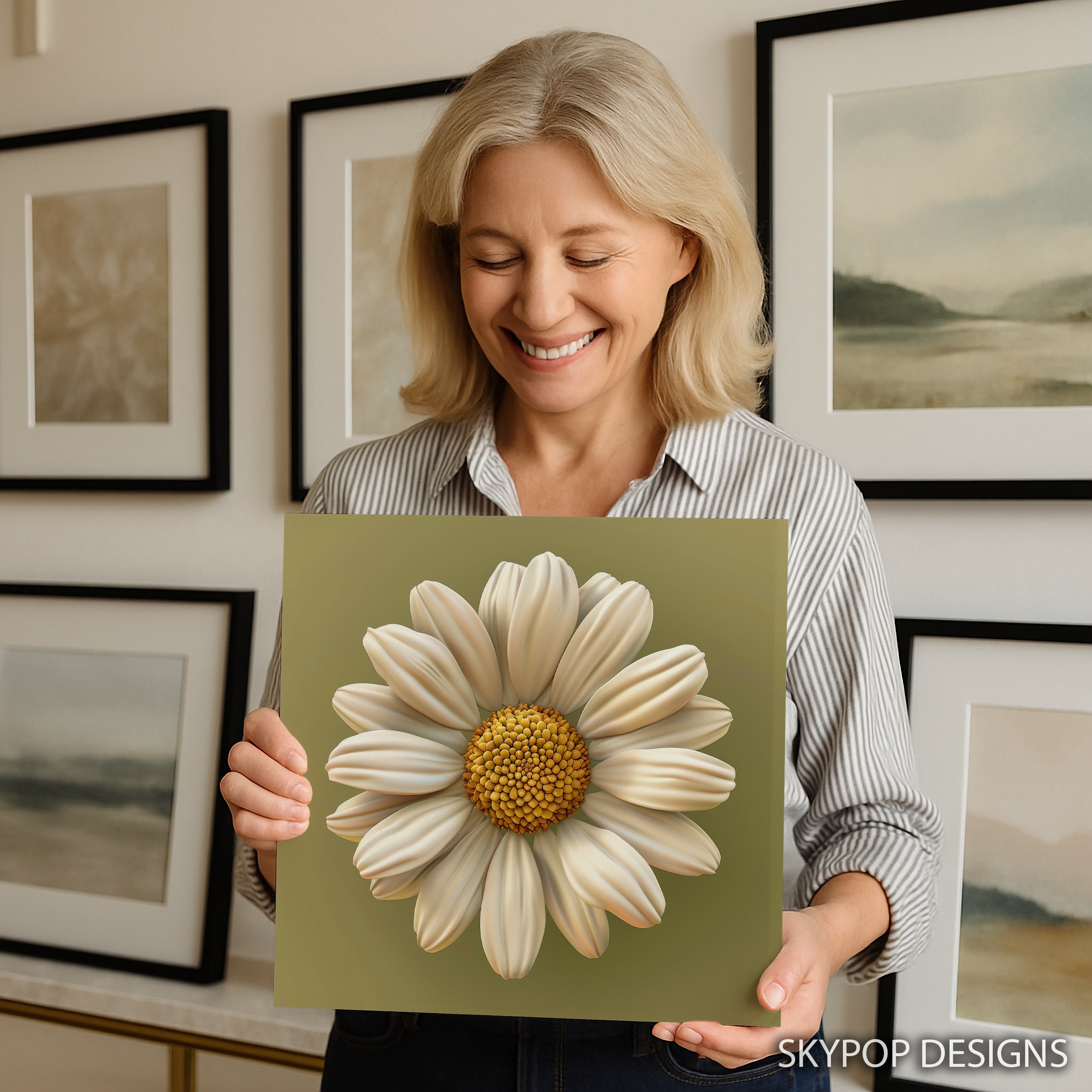 3.jpg Daisy Flower Art