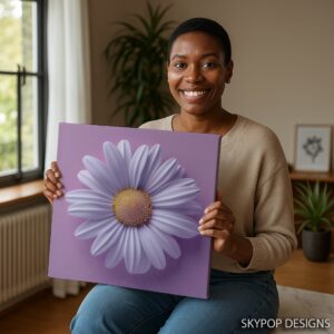 Daisy Flower Art