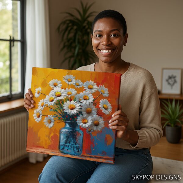 Daisy Bouquet Art