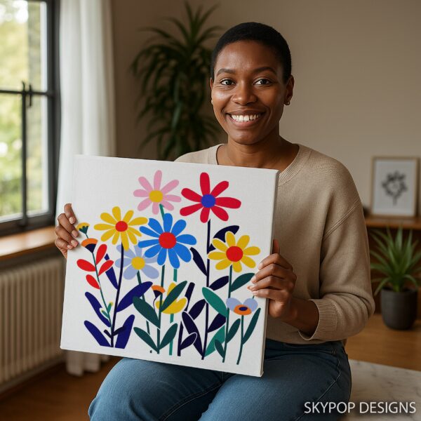 Daisy Garden Art