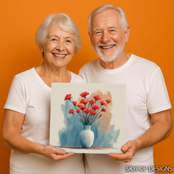 Carnation Bouquet Art